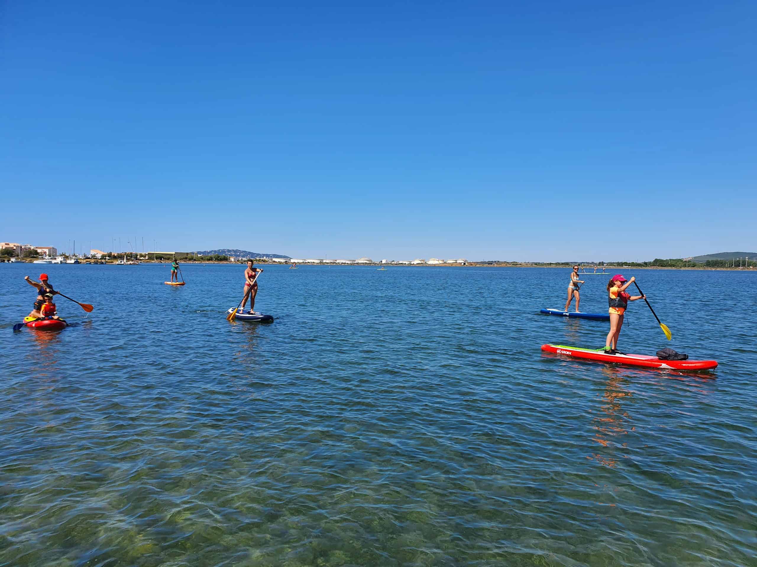 Balade découverte Paddle sur l'étang d'Ingril