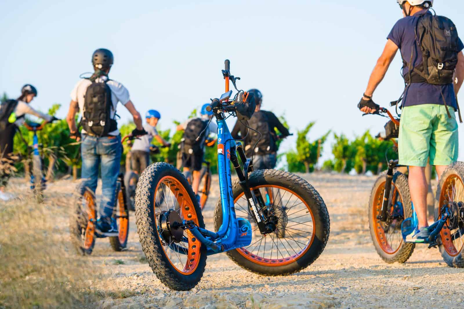 Trottup : les balades en trottinette électrique tout terrain à Frontignan