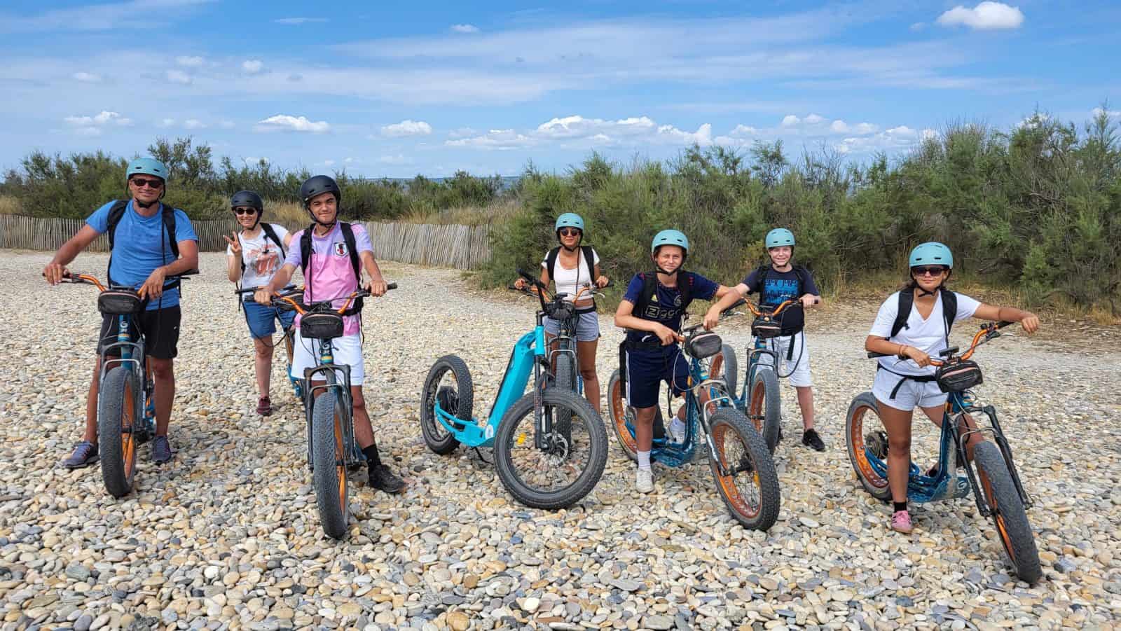 Balade en trottinette électrique tout terrain