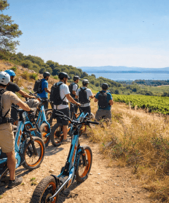 Trott & VTT randonnée paysages mer et gardiole