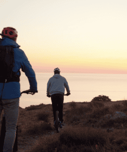 Trottinette au Sunset