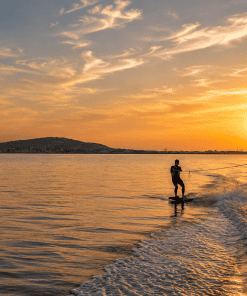 wake sunset